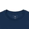 Vans American Vintage Letter Print Loose Round Neck Short Sleeve T-Shirt Unisex T-Shirts Dark-Blue VN00090GLKZ