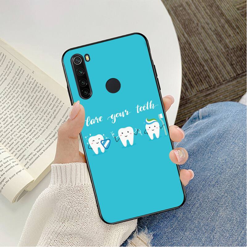 Dentist Teeth Tooth Phone Case For Redmi K20 4X GO for Redmi 6pro 7 7A 6 6A 8 5plus Note 9 Pro Capa
