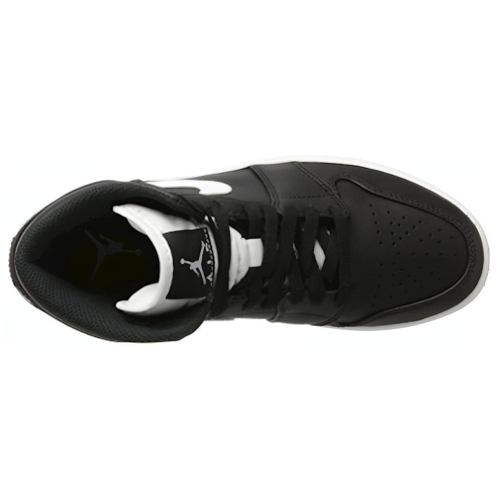 Jordan 1 Retro Mid Black White 554724-038
