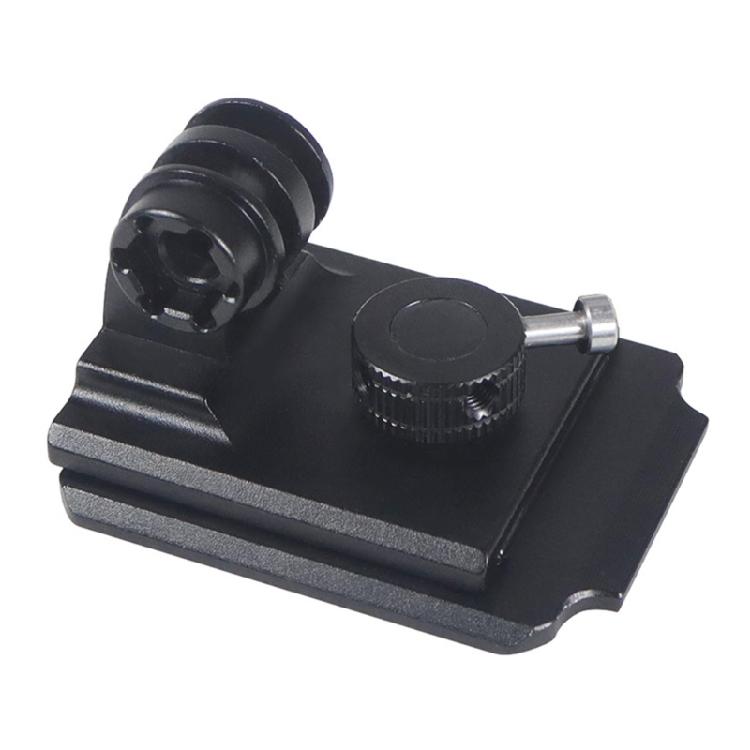 Camera Helmet Mount Base Adapter Portable Helmet Fixed Adapter Lightweight Plastic for Outdoor Sports Camera