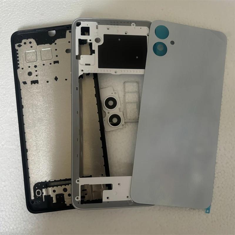 Full housing For Samsung Galaxy 05 055 LCD Front Housing Middle Plate Frame HousingBattery Back Cover Repair parts