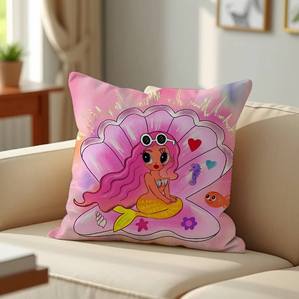 

Karol G Manana Sera Bonito Наволочка Подушки Для Наволочки Предметы Домашнего Декора Украшение Гостиной Наволочки 16x16Inch