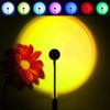 Shop Wall Atmosphere Night Light Photography Background Lights Sunset Lamp Rainbow Projector Lamp