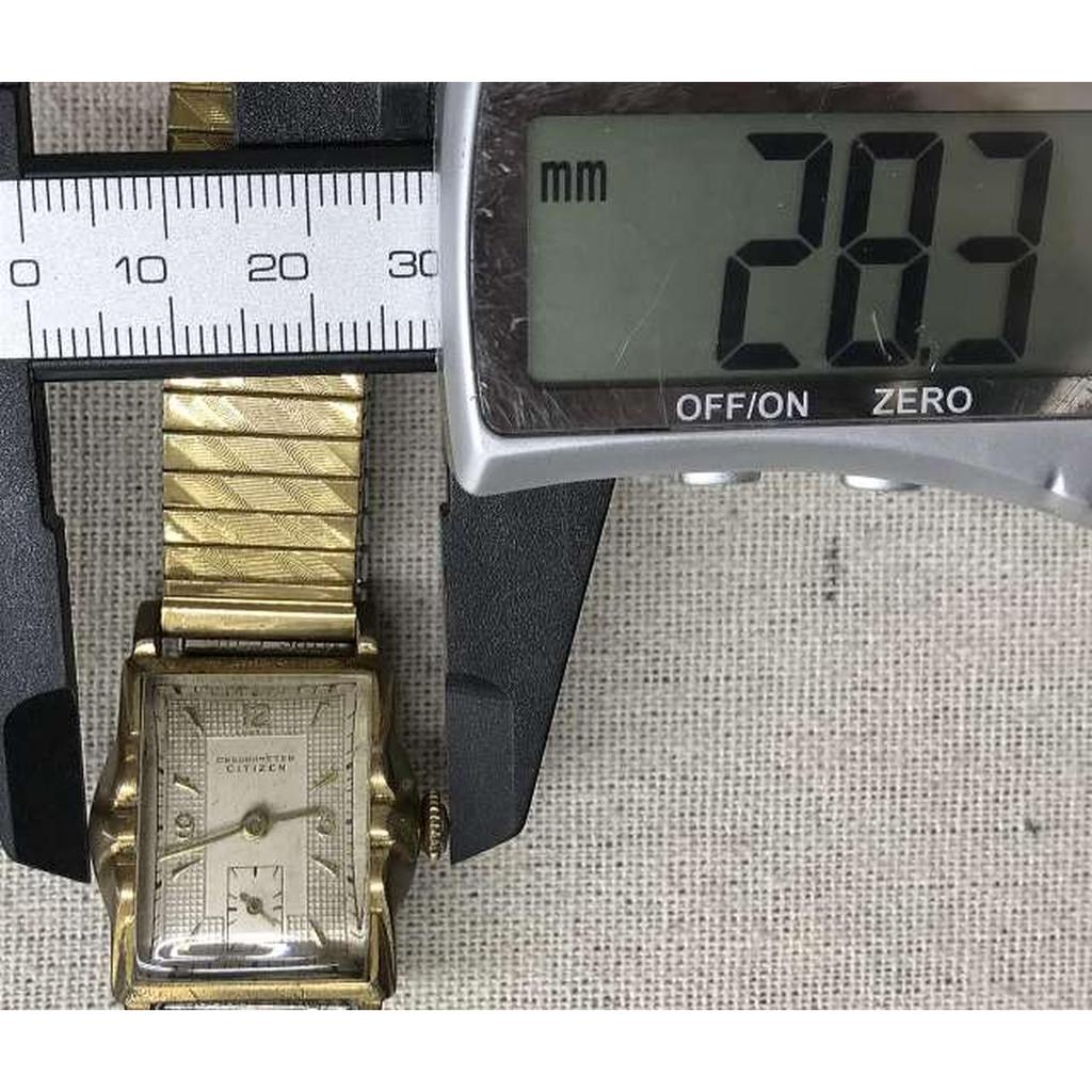 Used CHRONOMETER CITIZEN 1061 (with defects) manual wind wristwatch