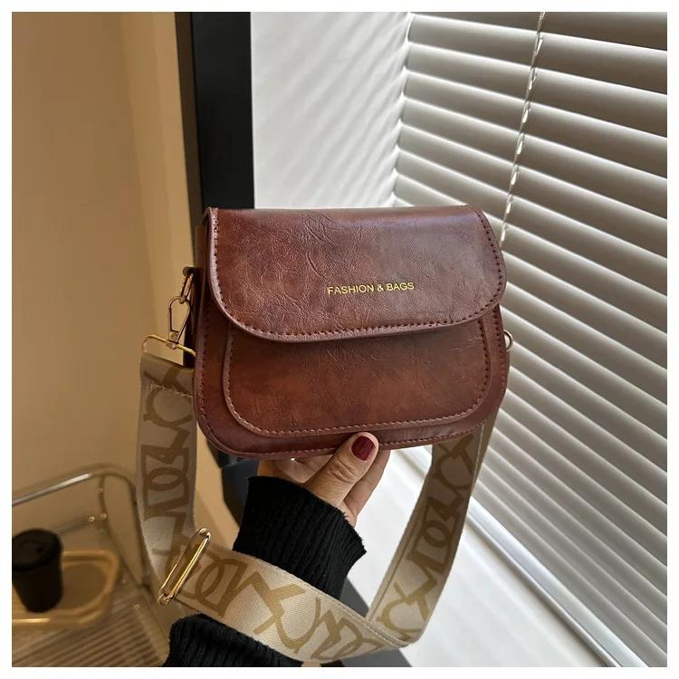 

Женская сумка через плечо в стиле ретро, женская сумка на плечо, высокая текстура, маленькая и элегантная, люксовый бренд, популярная, новая