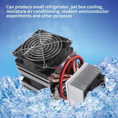 Mini Quick Cooling Semiconductor Cooler Fireproof ABS 20A 180W Cooling Device DIY