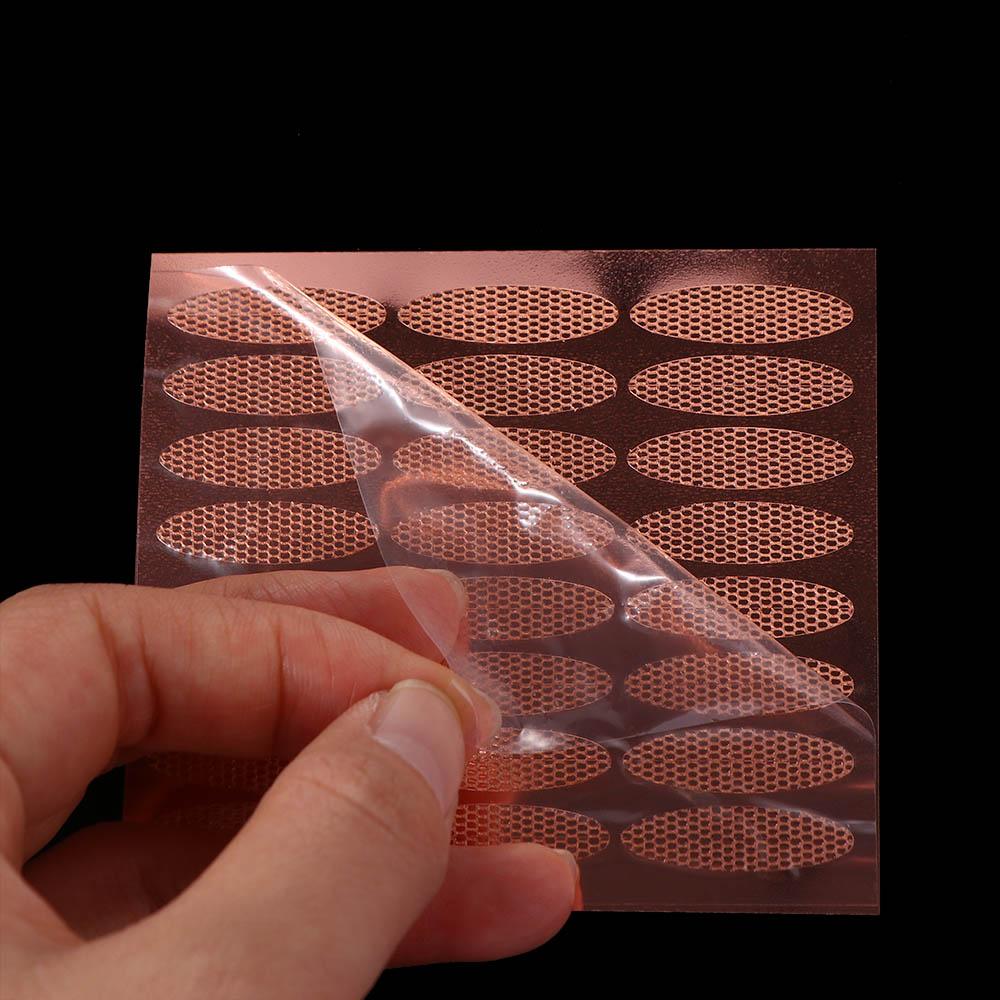 Mesh Type Double Eyelid Tape Lace Mesh Eyelid Sticker Invisible Eye Stickers Self-adhesive Fiber