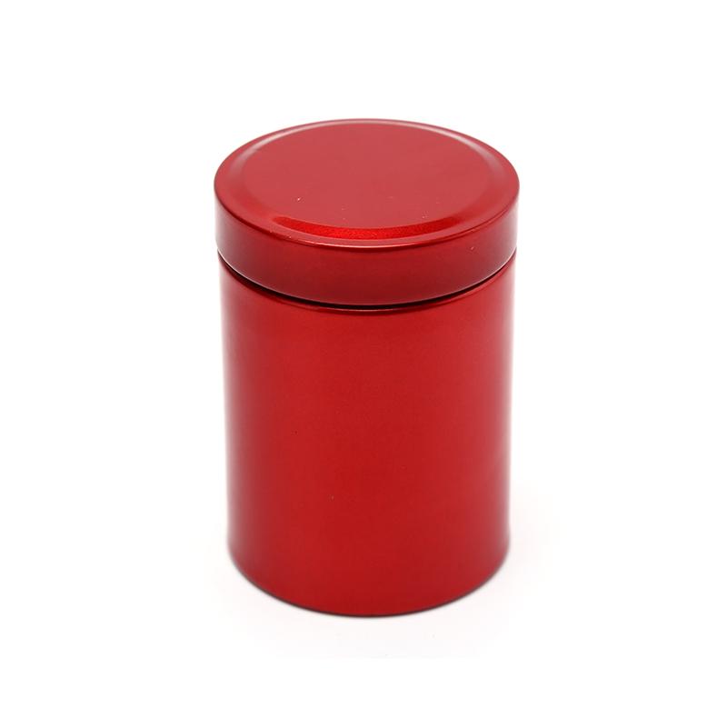 Aluminum Storage Coffee Cans Tea Leaves Container Portable Organizer