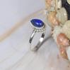 Lapis lazuli Gemstone Ring, Designer Ring, Bohemian Ring, Gift For Her, Statement Ring, Fashion Jewelry, 925 Sterling Silver