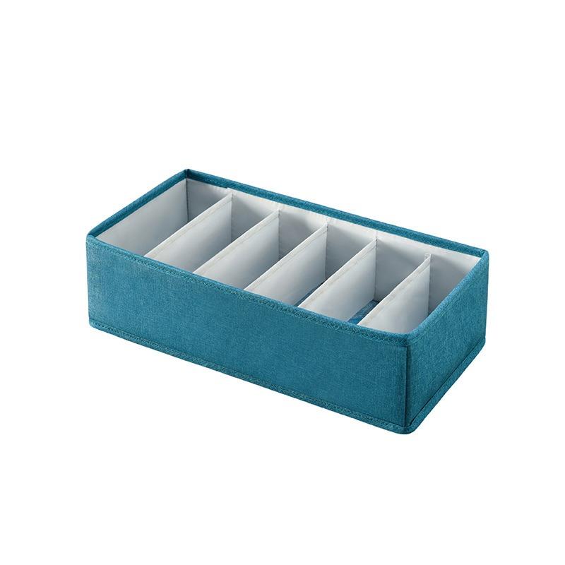 Cutie de depozitare pentru lenjerie de corp din stofă Organizator pentru sutien Organizator pentru lenjerie intima pentru pantaloni Organizator pentru compartimentul chiloților pentru șosete