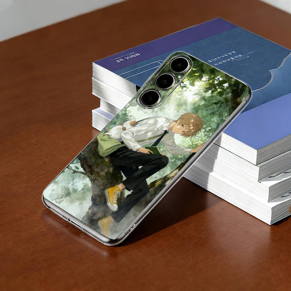 Natsume Y-yuujinchou Takashi Phone Case Transparent Silicone Soft For SamsungA10,12,20,21S,30,31,40,50,51,52,70,71 Samsung a70