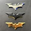 3D Car Stickers Cool Metal Bat Auto Logo Car Styling Metal Bat Badge Emblem Tail Decal Motorcycle Car Accessories Automobiles