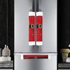 Mingguan Christmas Brushed Cloth Handle Covers for Refrigerator, Door, and Microwave