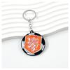 Chelsea AC Milan Barcelona Messi Real Madrid Ronaldo Football Keychain Turning Fan Pendant Blind Box Gift