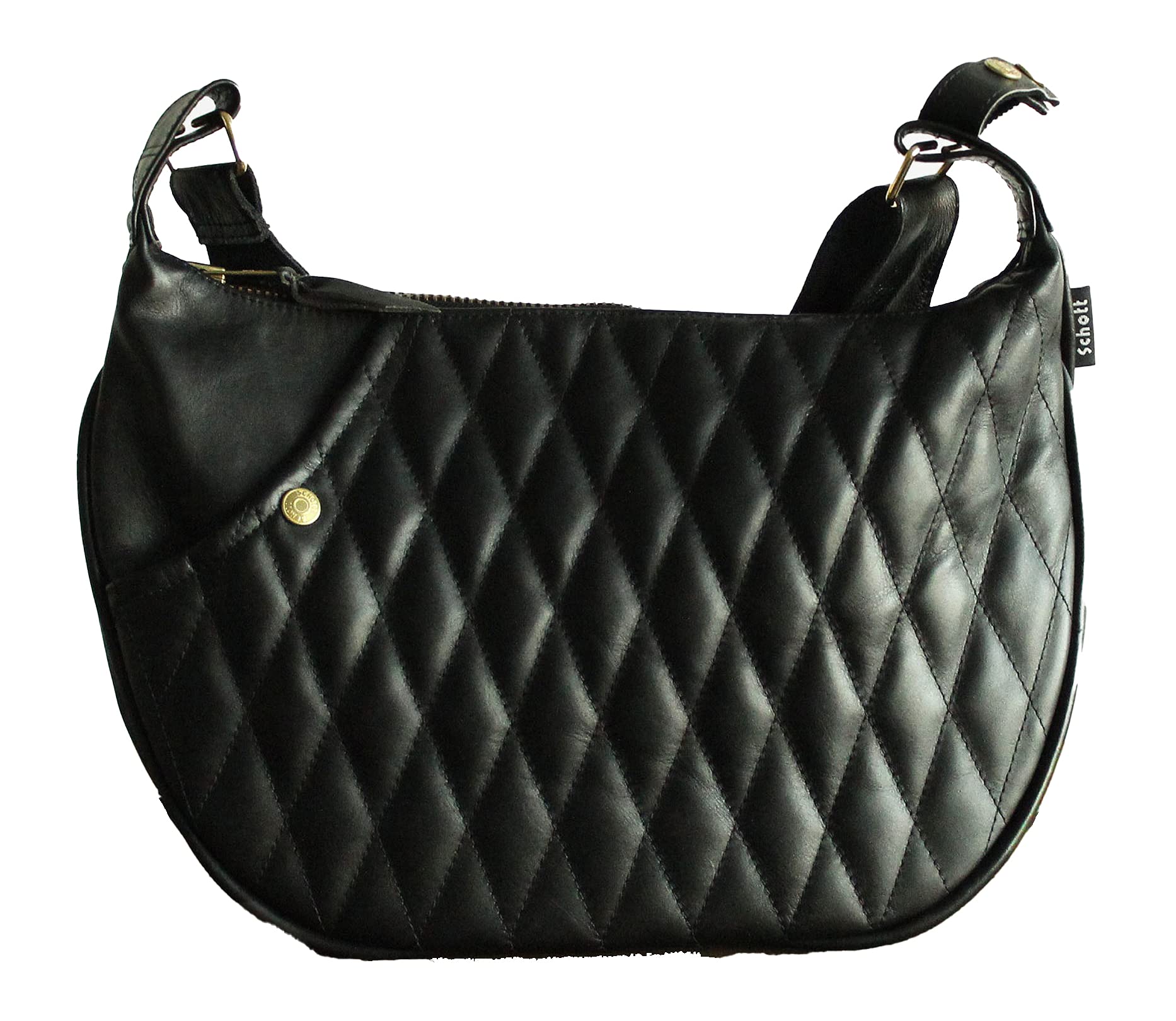 

Schott NYC Padded Banana Bag, Men s, F 008 Black