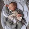 45 CM/17 inch Reborn Doll Full Body Soft Vinyl Simulation Baby Doll reborn doll gift for family  Vinyl Girl Body Reborn Doll