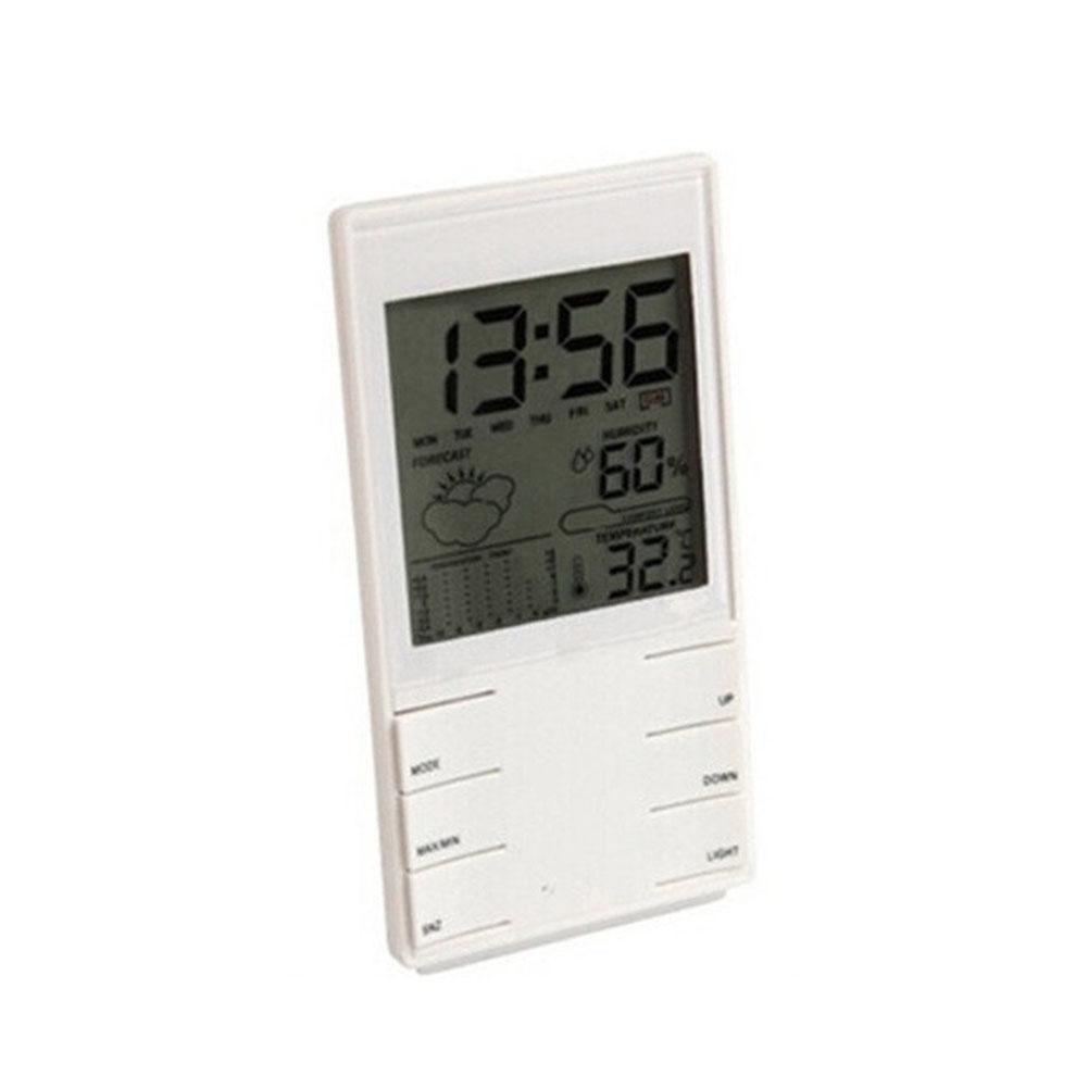 Bedroom Clock Digital Calendar Celsius And Fahrenheit Switch Alarm Clock Alarm Clock Temperature Accuracy 0.1 C Humidity Display
