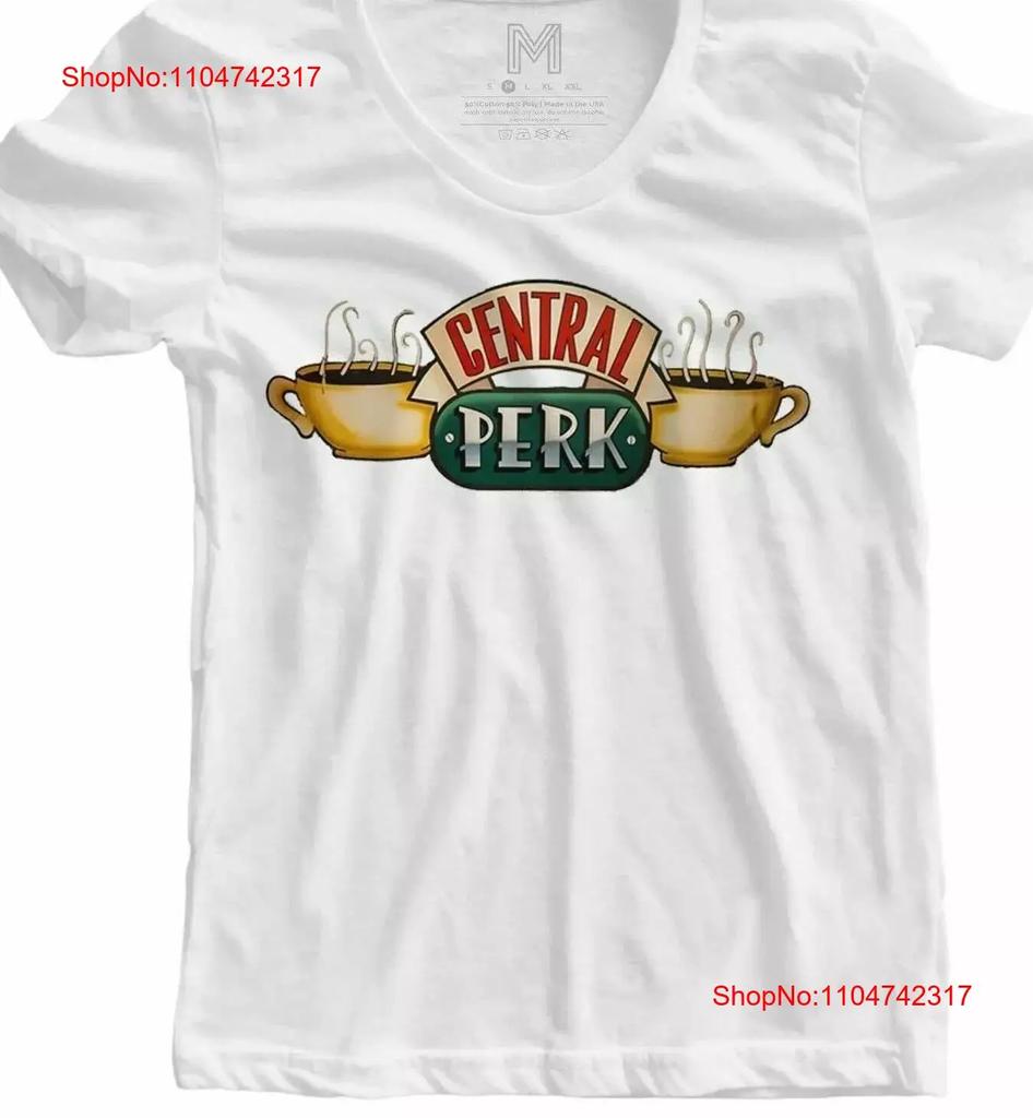 CENTRAL PERK T Shirt Retro Cool Comedy Friends TV UK vintage Washed designer clothes Slightly Comfortable Unisex