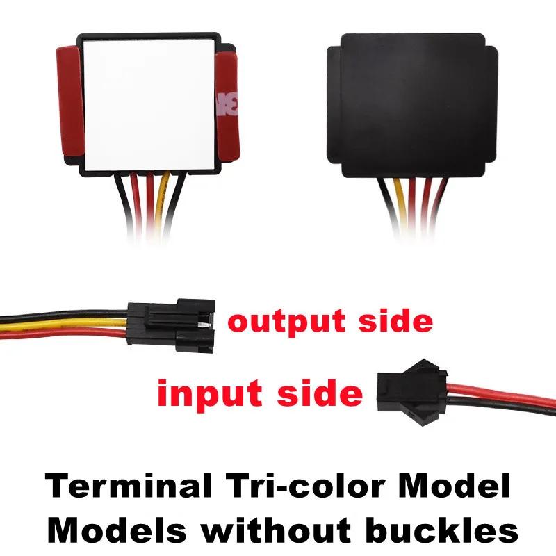 DC 12V 24V veidrodinis jutiklinis jungiklio jutiklis Vonios veidrodis makiažo veidrodis LED vienspalvis trispalvis pritemdymo jungiklis be elektrodų reguliavimas