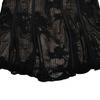 European and American lace new horn-sleeved tube top dress, sexy Spice Girl long-sleeved backless hip-wrapped short skirt