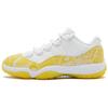 Air 11 Low Yellow Snakeskin Women Sneakers White Tour-Yellow Sail AH7860-107