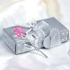 Party Valentines Day Gift Artificial Flower Imitation Flower Rose Artwork Crystal Rose Flower
