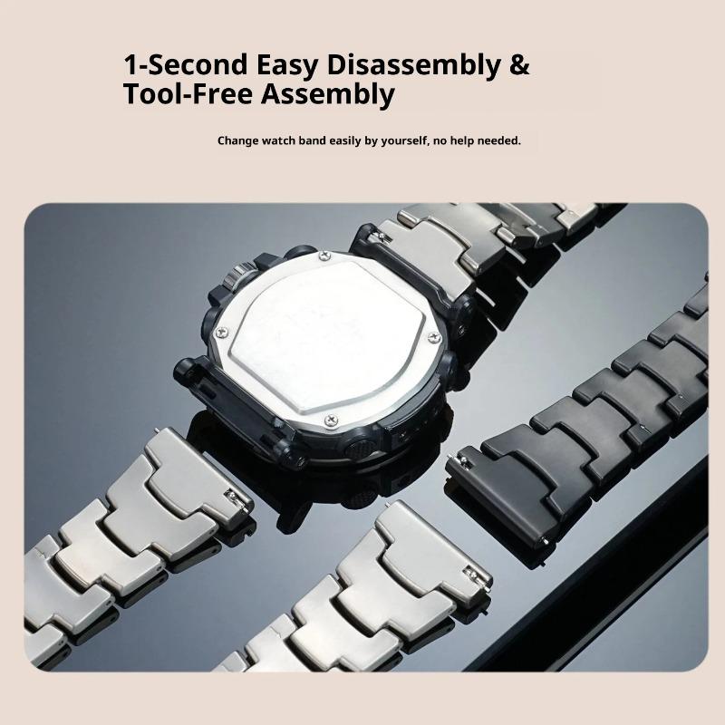 Pro Casio Prorek prw-6600 prg-650 Titanový kovový řemínek k hodinkám PRW-30/50/60/70YT prw-6900/6800 Náramek Titanová slitina Řetěz k hodinkám