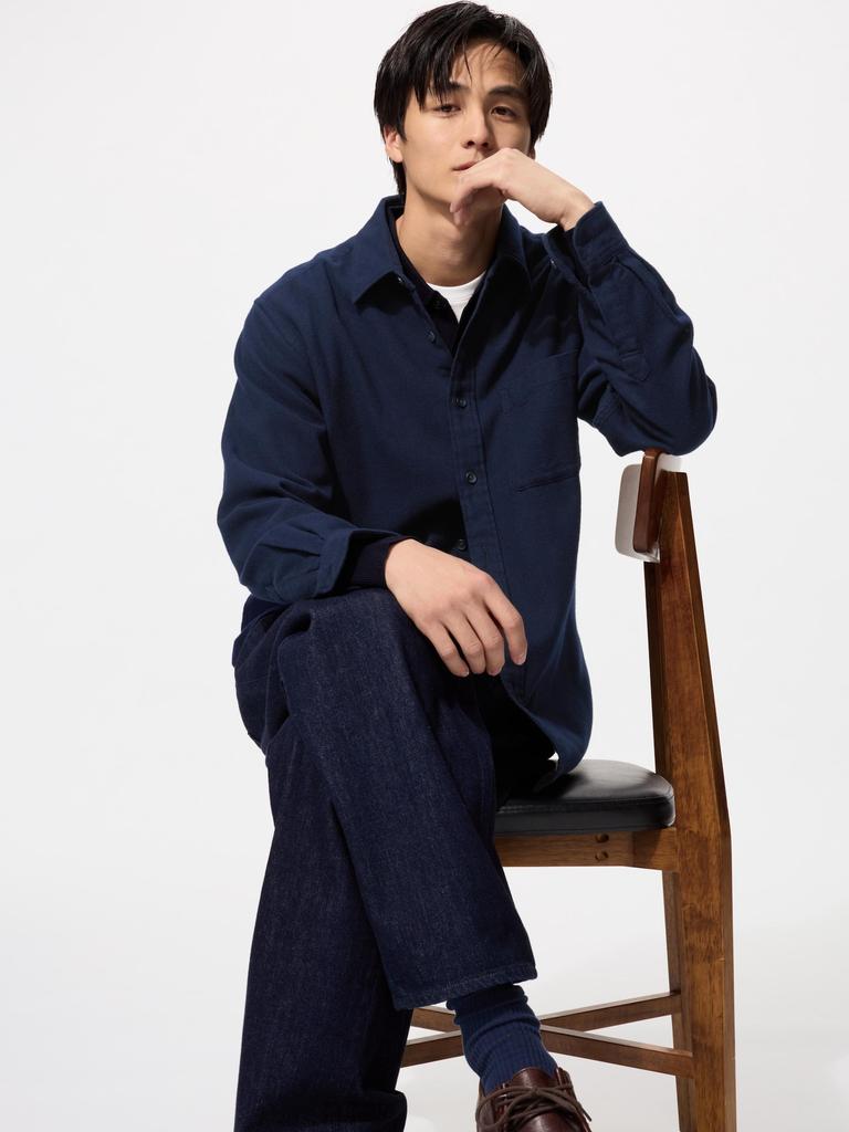 Uniqlo Flannel Shirt  Long Sleeve 