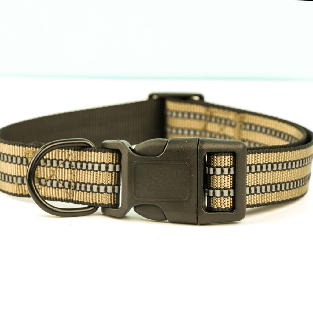 Pet Dog Collar Reflective Silk Multi-colored Dog Neck Ring Pet Supplies Outdoor Dog Walking Traction Buckle Neck Cover Dog Strap