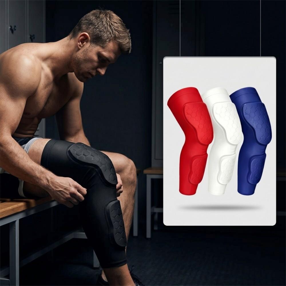 Lightweight Padded Knee Pad Breathable Knee Brace Youth Compression Knee Sleeves  Cycling