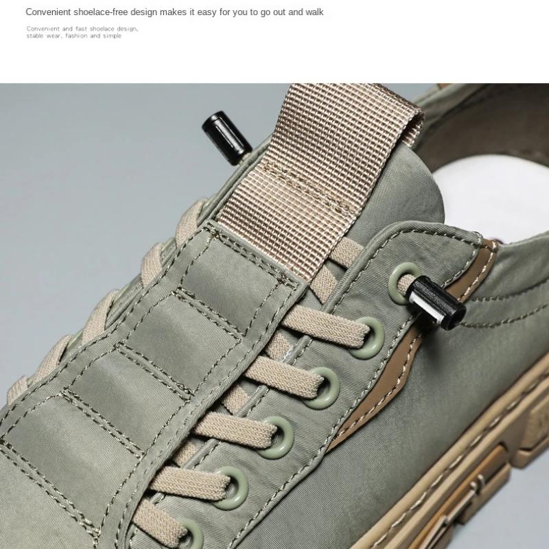 Fashion Casual Shoes for Men Outdoor Breathable Men's Sneakers Lace Up Walking Shoes Platform Vulcanized Shoe Mens Tennis Shoes