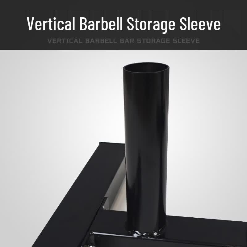 Commercial Vertical Barbell Plate Storage Rack