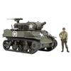 Tamiya 1/48 Military Miniature Series No. 104 U.S. Army M8 Self-Propelled Howitzer Plastic Model 32604 (Molded Color)