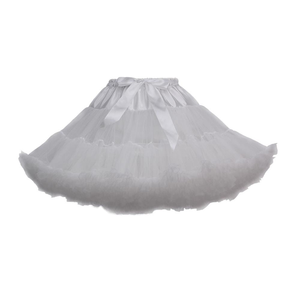 Spodnička Lolita Cloud: Trendy bezkostá čistá příze puff sukně pro cosplay
