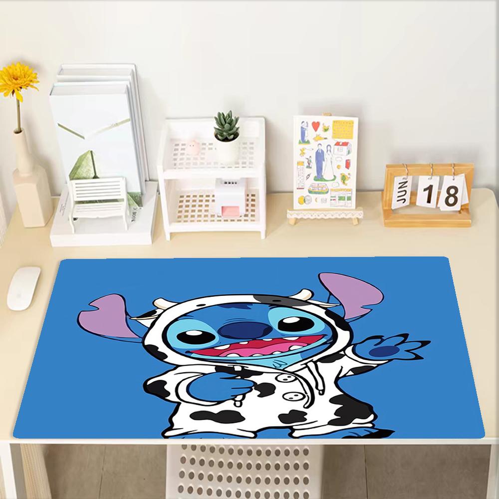 Stitch Theme Mouse Pad, Non Slip Rubber Base, Multifunctional Office & Home Decor, Perfect for Workspace Personalization.