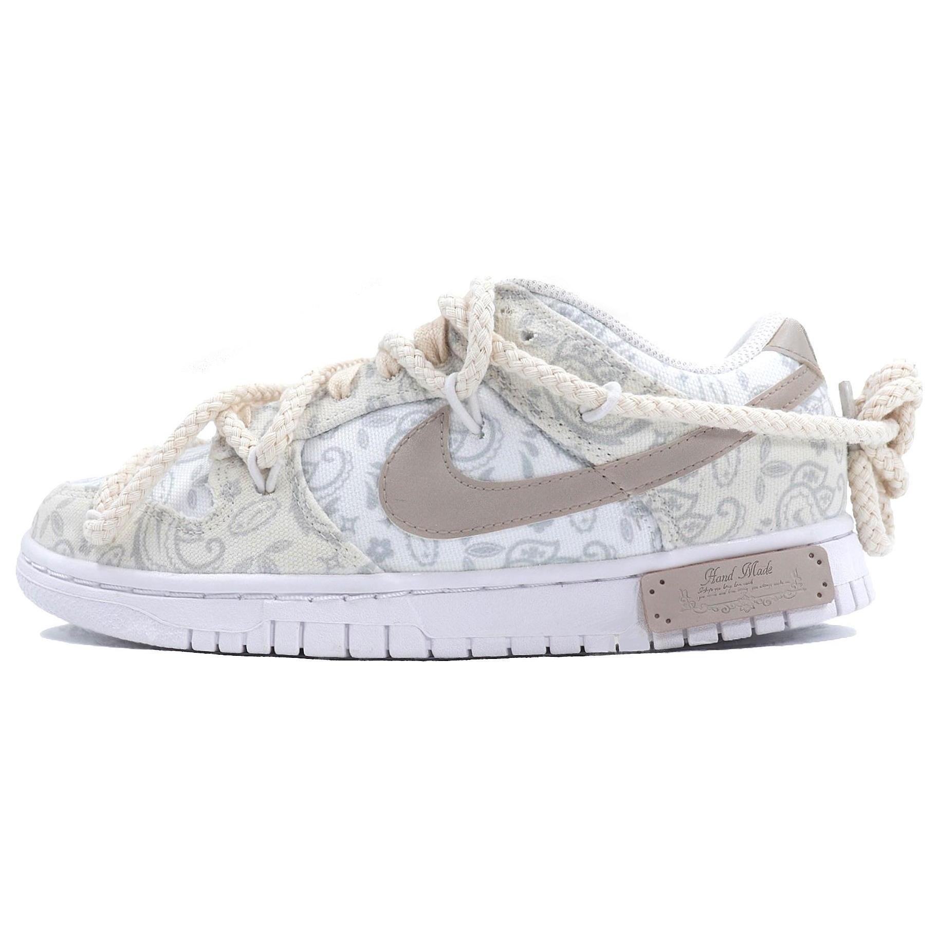 Nike Dunk ESS Misty Rain Of Jiangnan Skateboard Shoes Women s Beige Apricot DJ9955-100(Team25-) 37.5