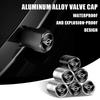 4Pcs Car Wheel Tire Valve Caps Air Stem Tyre Plug Accessories For Mini Cooper One S JCW F54 F55 F56 F57 F60 R55 R56 R57 R60 R61