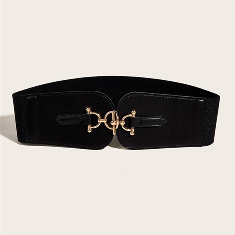 A Fashionable Coat with A Waistband for Women, A Trendy Stretch Dress, and A Versatile Decorative Wide Belt Accessory