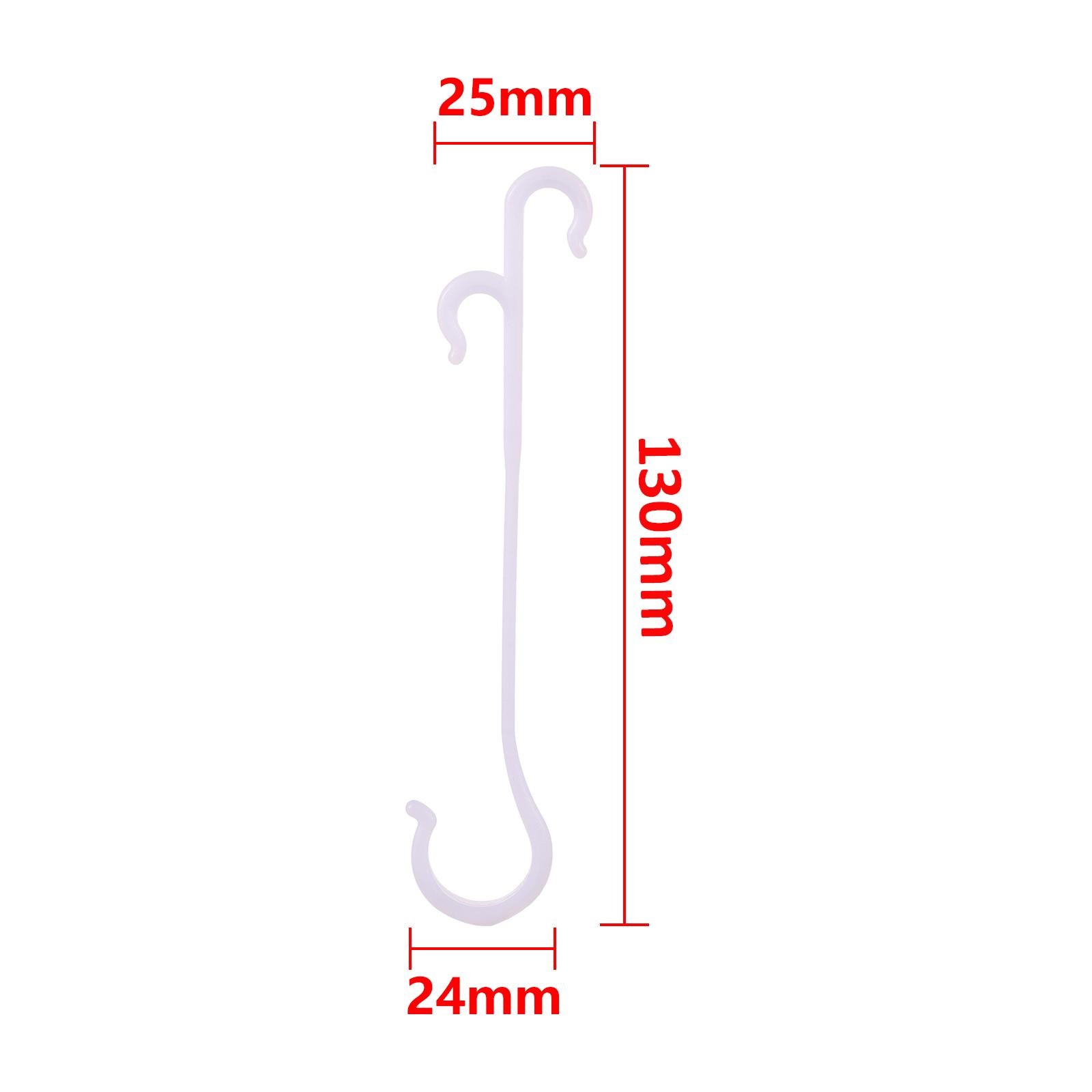 

13/16cm Tomato Support J Shaped Ear Hook Clip Garden Vegetable Grape Vine Fastener Buckle Prevent Fruit Cluster Falling 5/200Pcs 50Pcs