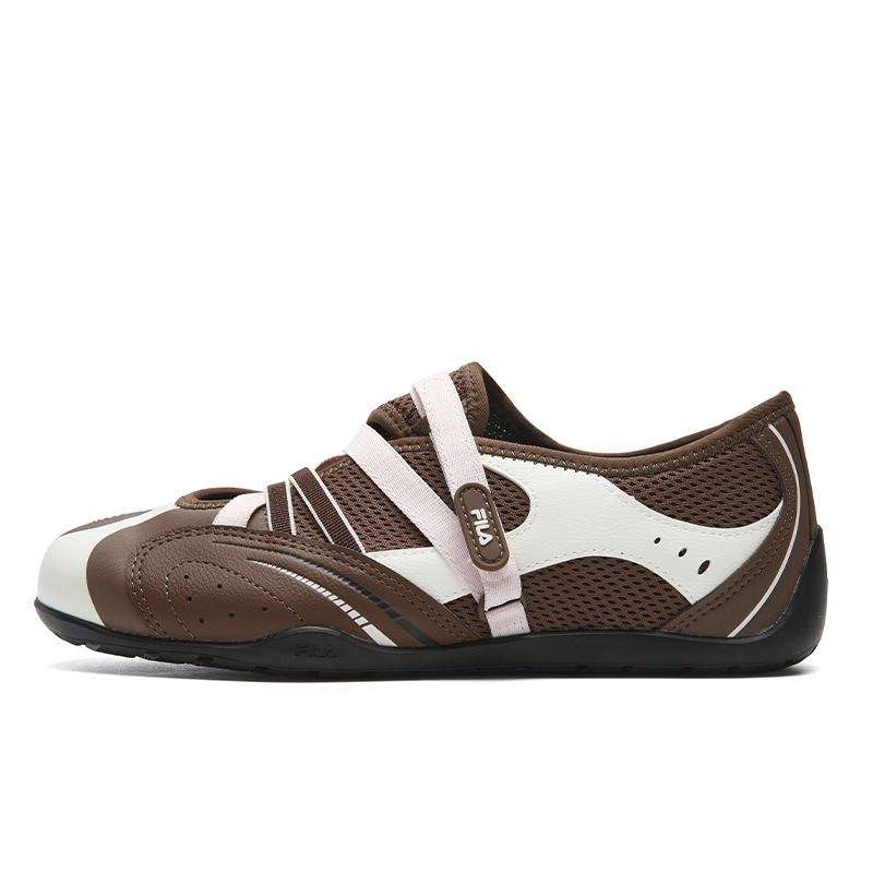 

FILA TURBO Lightweight Breathable Low top Casual Shoes Women s Cocoa Brown/Coconut Milk White F12W622406FCC 38.5