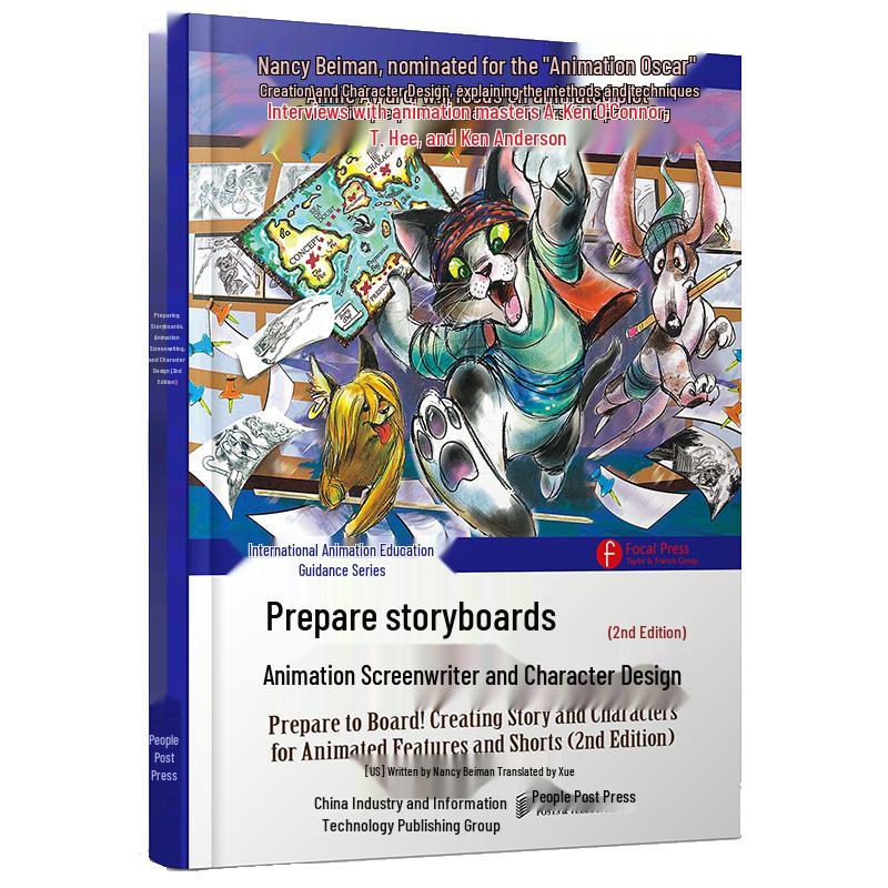 Storyboarding for Animation: Screenwriting & Character Design (2nd Edition)