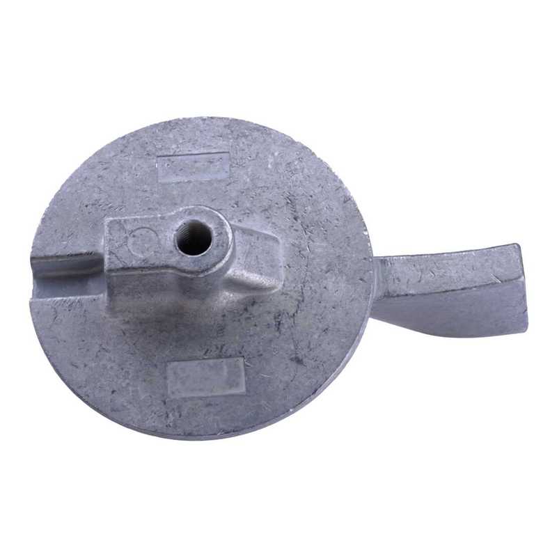 Trim Tab Anode 67F-45371-00 688-45371-02-00 Silver Zinc Alloy Fit for Yamaha Outboard Motor 50HP 60HP 70HP 75HP 80HP 90HP