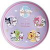 Skater Melamine Stylish Character Breakfast Sanrio Extremely Moving Plate, 20cm, Plate, All-Stars Rabbit, MPL20P-A