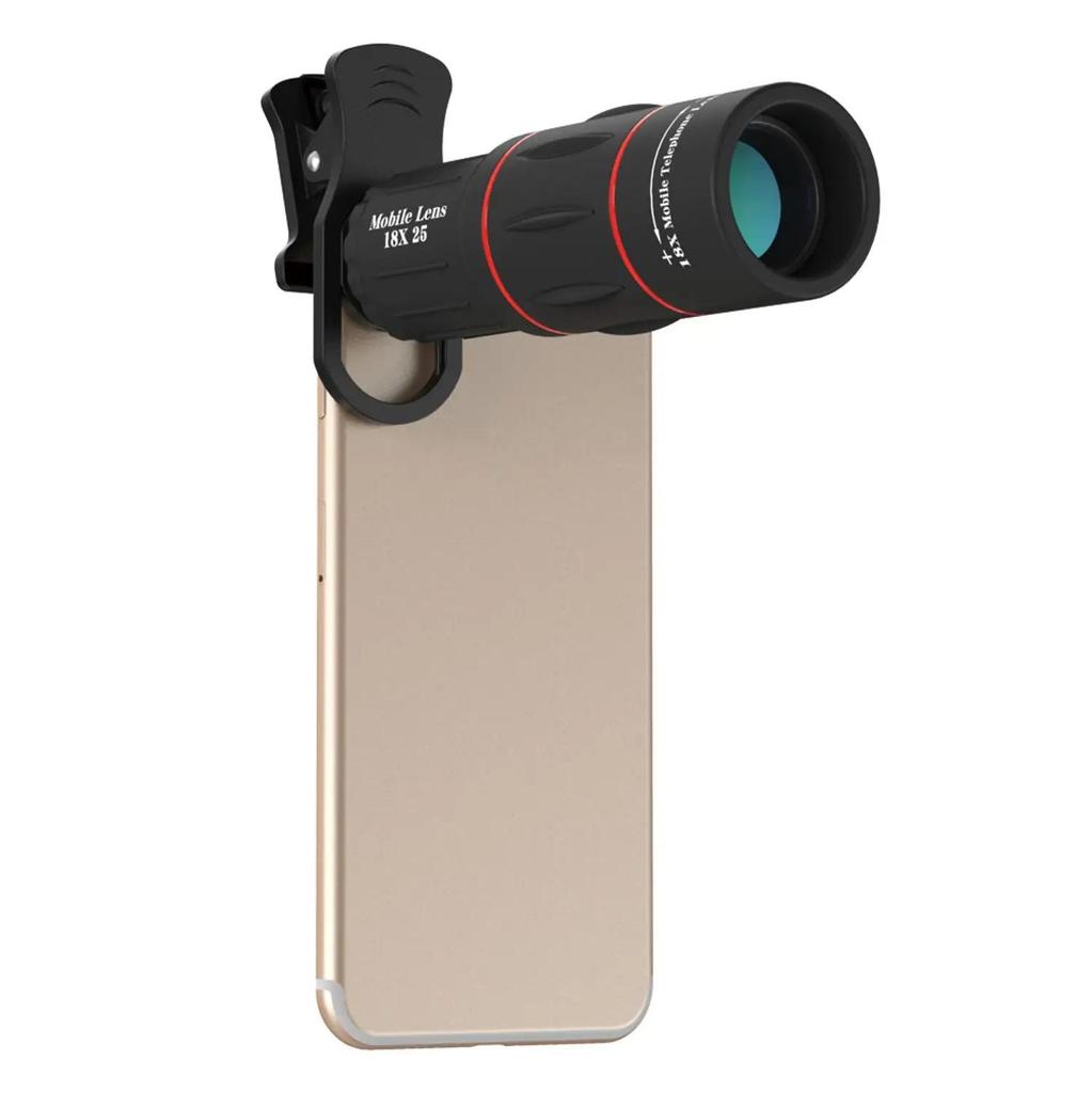 18X25 HD Telephoto Lens for Concert Photography - High Magnification Monocular for Smartphones