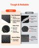 Sound Dampening Blankets, Soundproof Curtains with 2032 X 1219 Mm, Soundproof Blanket with Grommets, Studio Grommeted Blanket, for Window, Door, Light