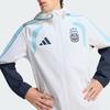 Adidas Argentina Player Edition Skin-Friendly Waterproof Sports Striped Long Sleeve Jacket Men jackets JZ5952