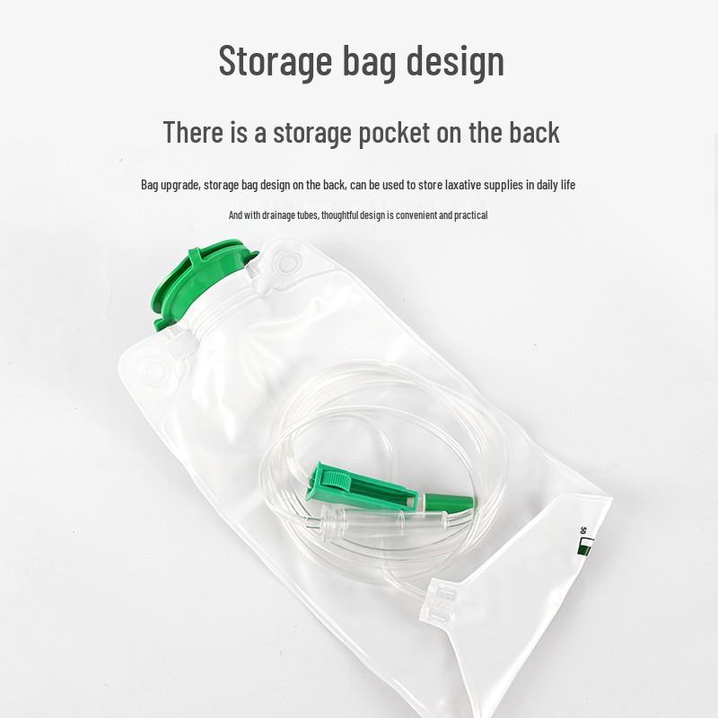 Yixichang Medical Enema Bag - Intestinal Cleanser for Men and Women Enema bag*1 (without tip)