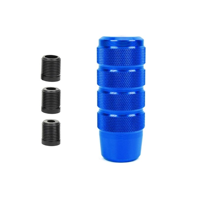 95MM Рифленая Ручка Рычага Переключения Передач Алюминиевая Ручка Переключения с Адаптерами M8-M10 M12 1