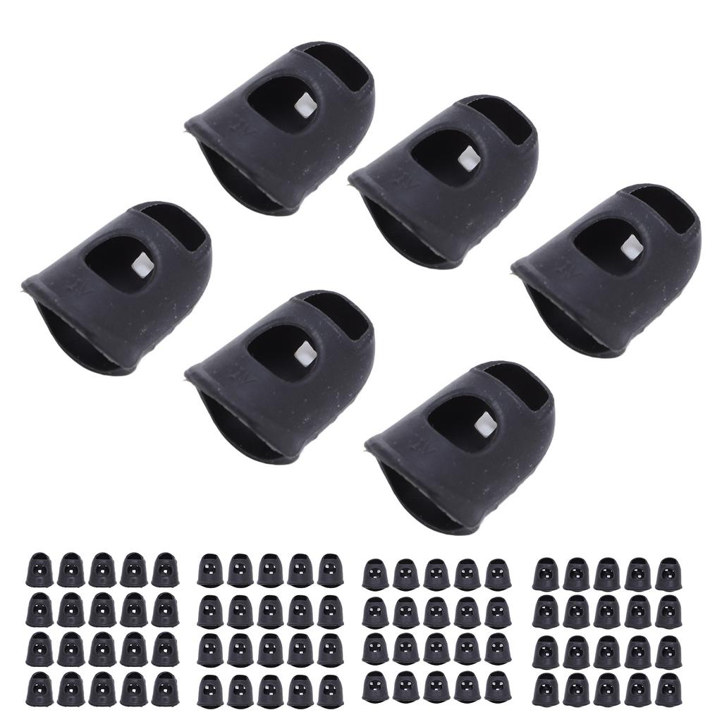 20 Stück Nail Art Fingerschutz Silikon Maniküre Härtungslicht Strahlungsschutz Fingerschutz