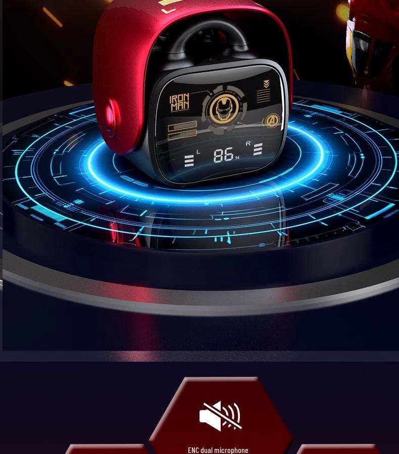 Marvel 2025 Bluetooth Ohrclip: Bequeme Gaming-Ohrhörer mit geringer Latenz